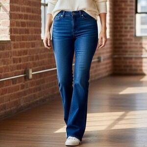 Bica Cheia Anthropologie Jeans Women 29 Blue Vintage Bootcut Stretch Denim